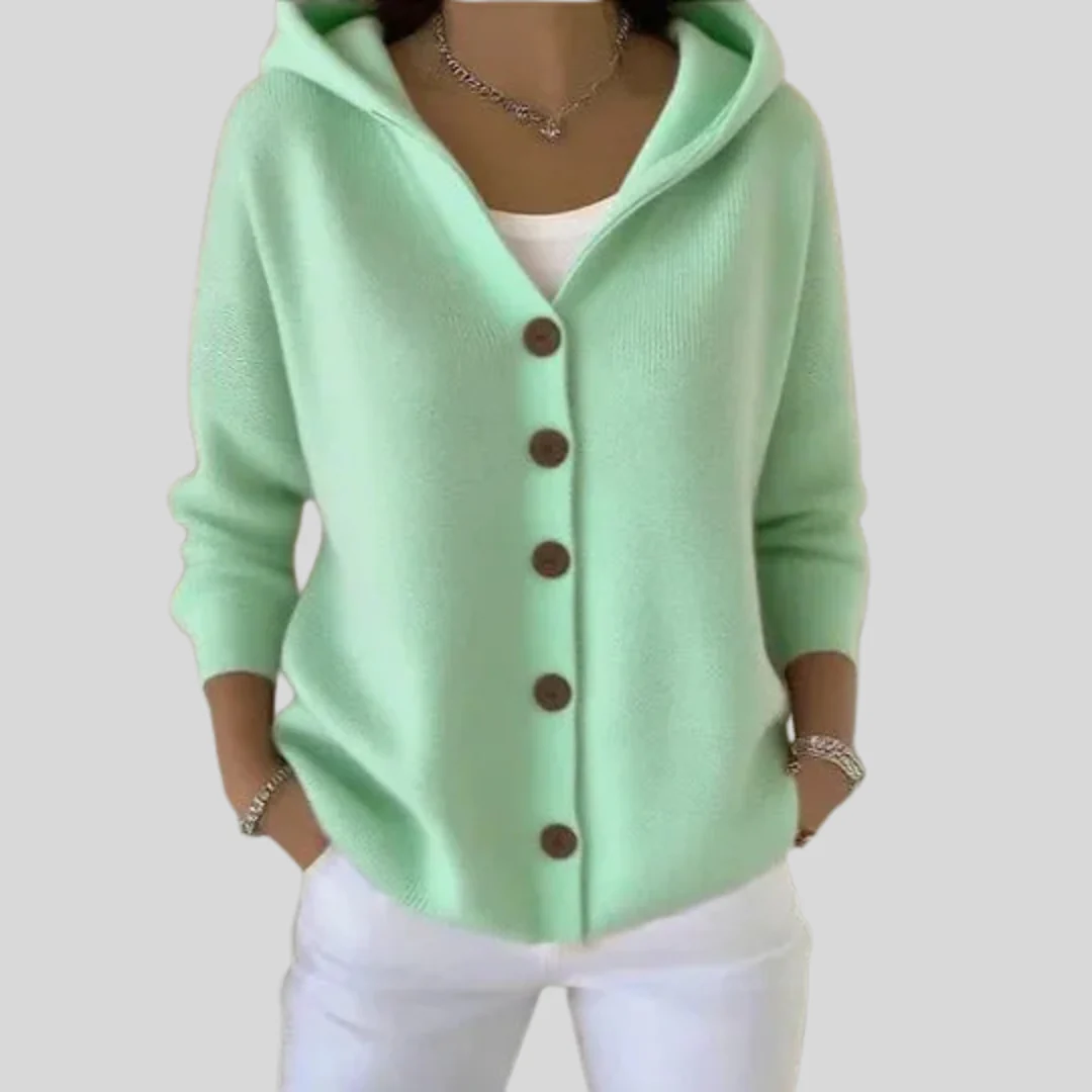 Cardigan à capuche doux – Image 5