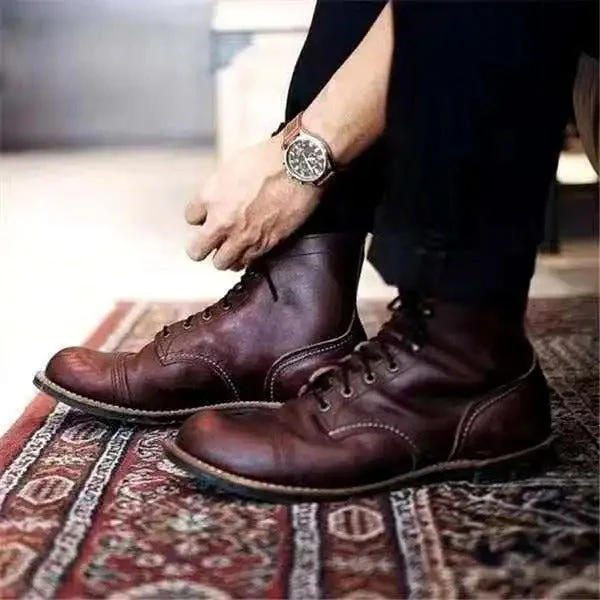 Bottines en cuir pour homme – élégance intemporelle et confort absolu – Image 4