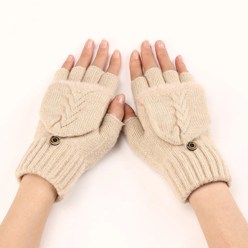 Gants Chauds Demi-Doigts – Image 9