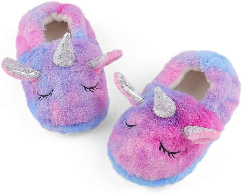 Chausson licorne pour Fille et Garçon Animaux en Peluche Souple – Image 6
