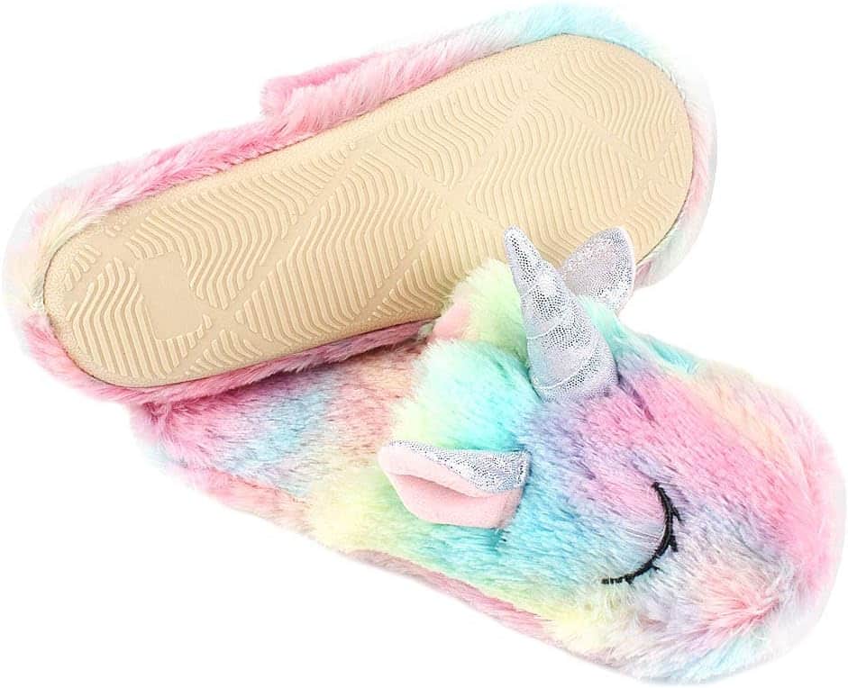 Très belles Pantoufles Licorne pour Adultes très Douce – Image 4