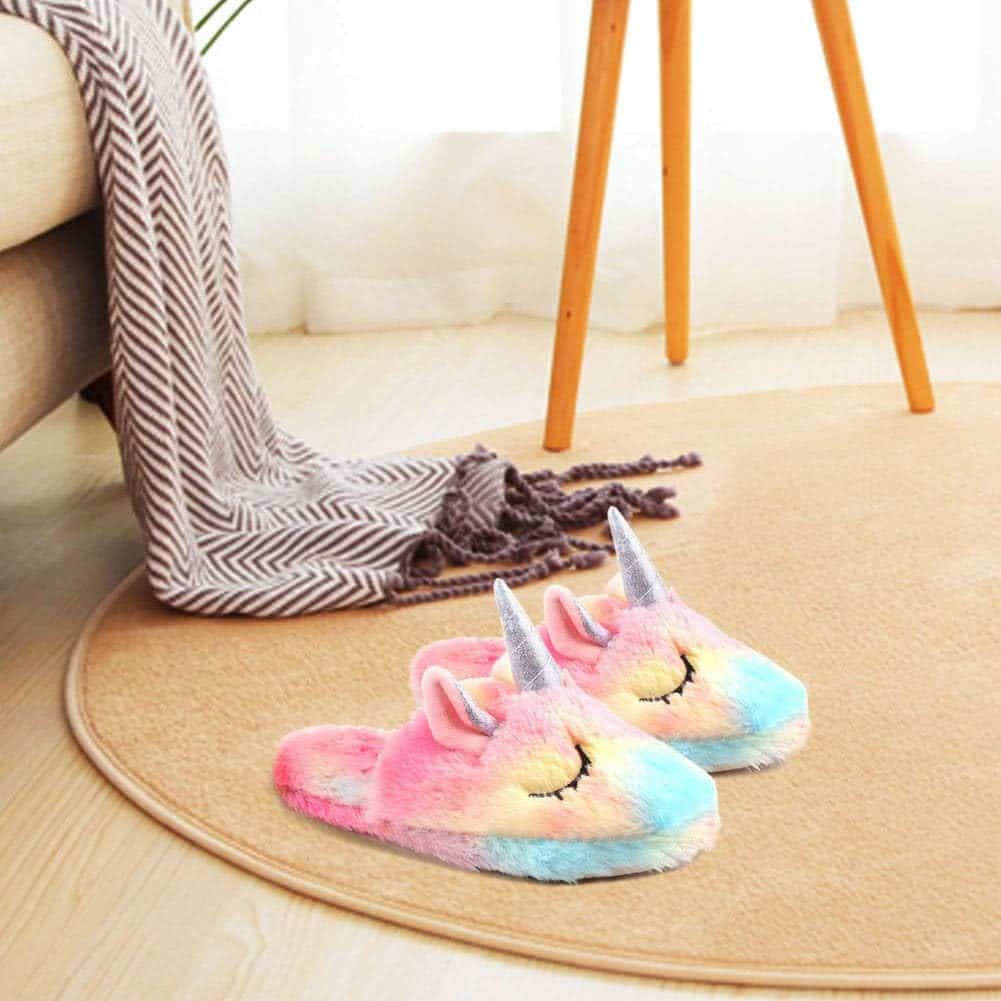 Très belles Pantoufles Licorne pour Adultes très Douce – Image 6