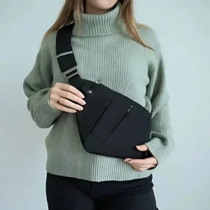 Sac compact antivol à bandoulière – Unisexe & sécurisé