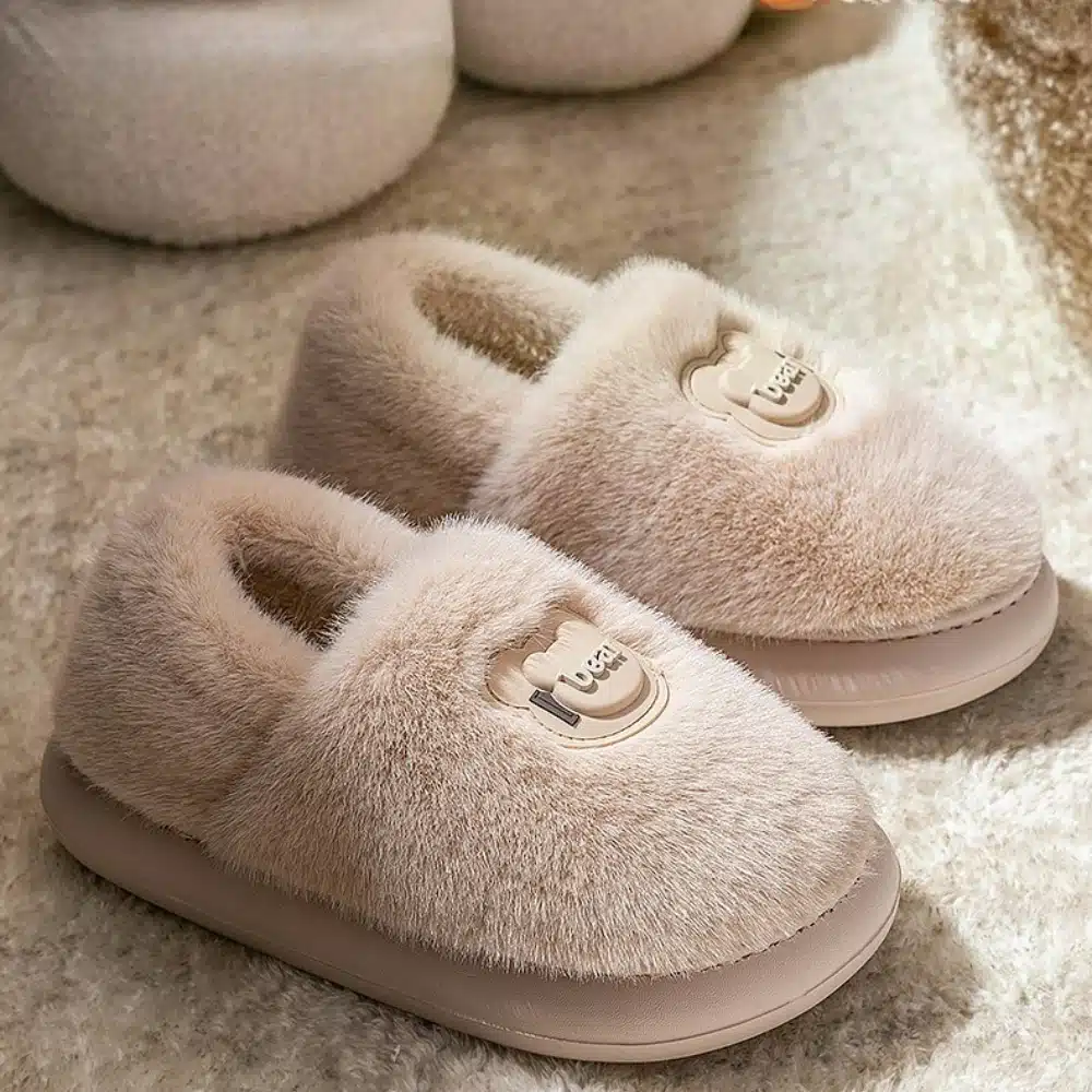 Chaussons Fermés Tête d’Ours – Image 3