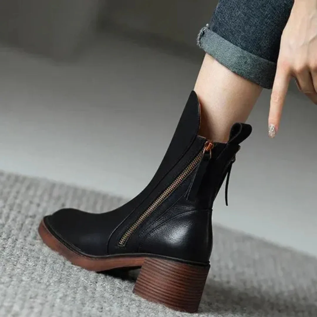 Bottines élégantes en cuir – Image 7