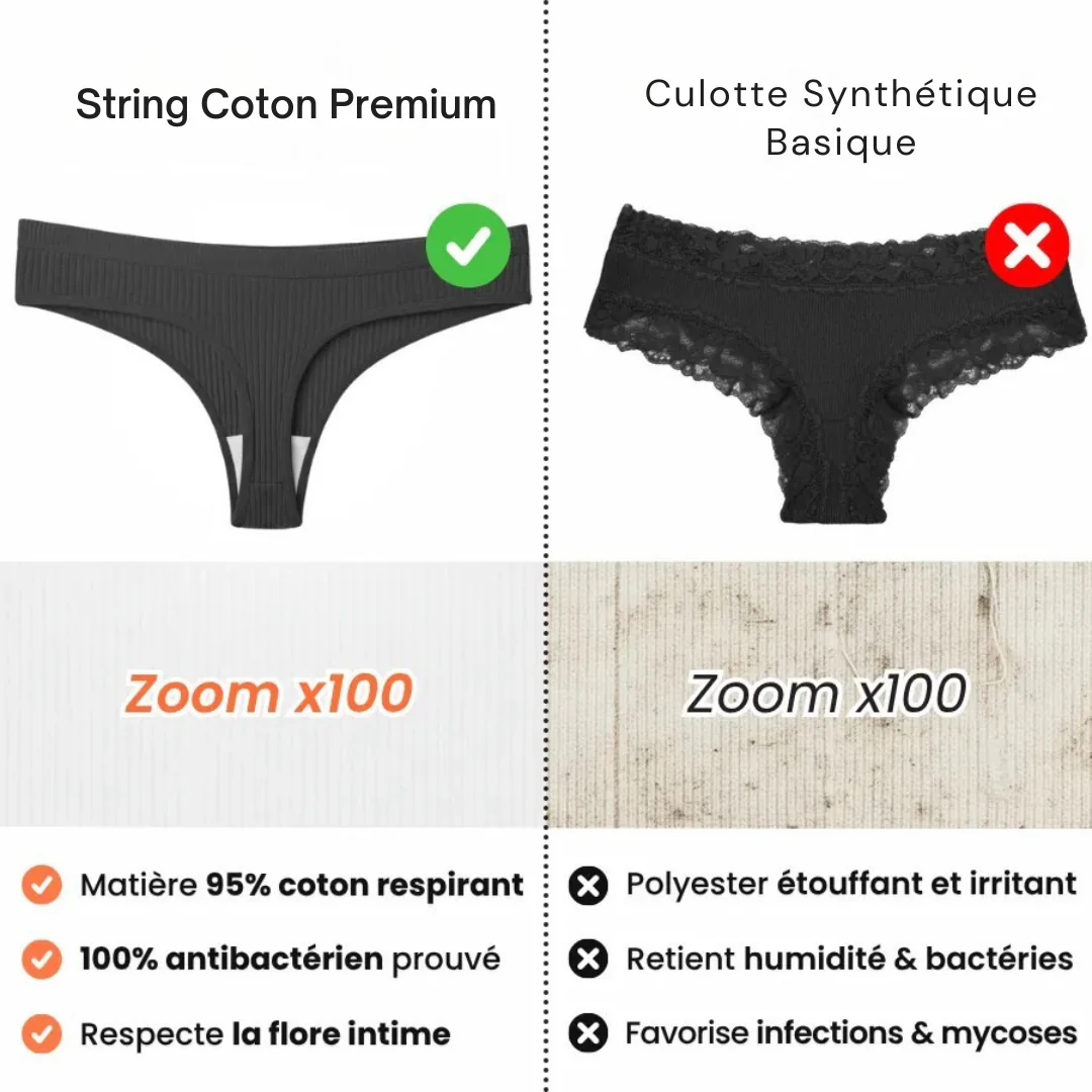String Confort Santé en Coton – Image 6