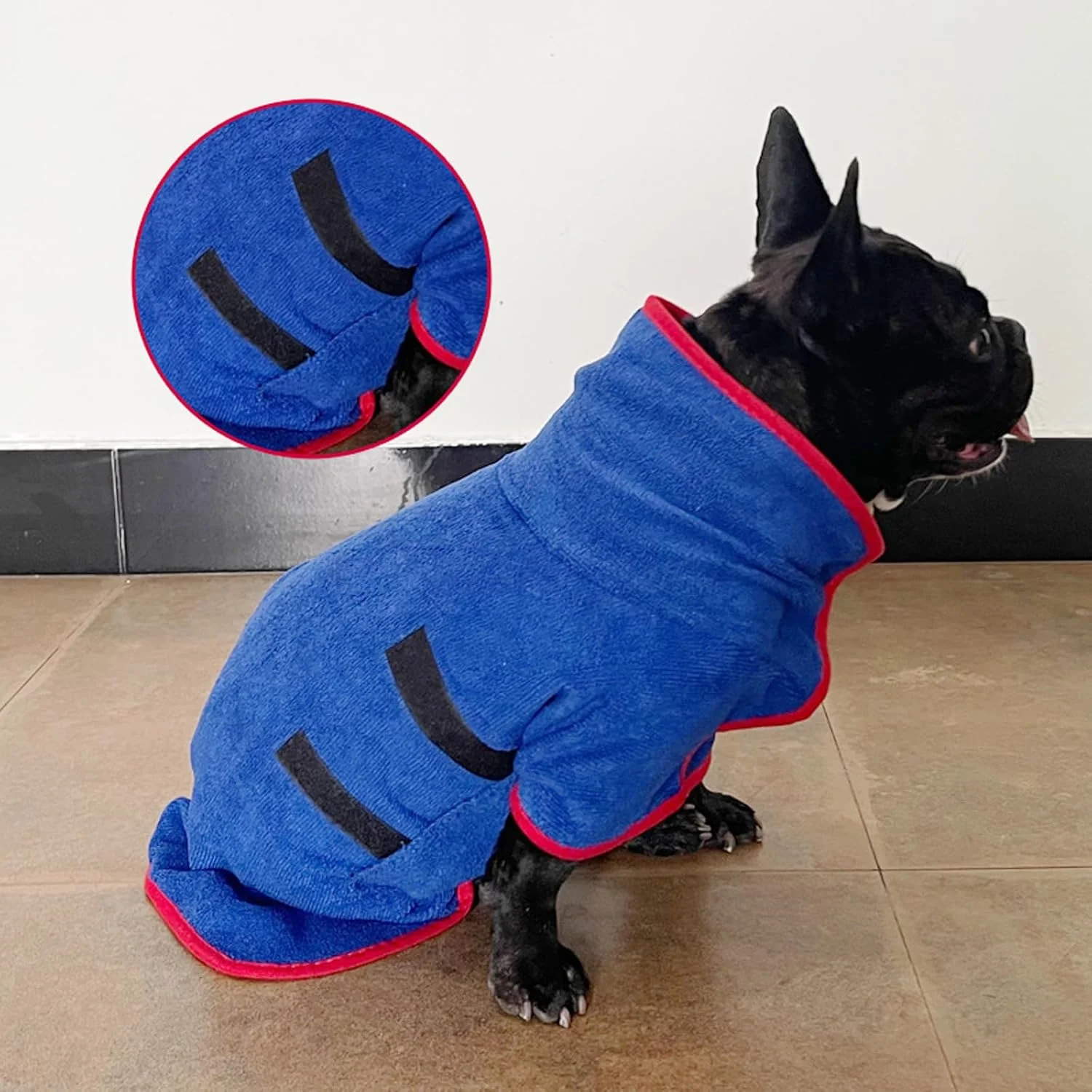 Peignoir absorbant pour chien – Image 2