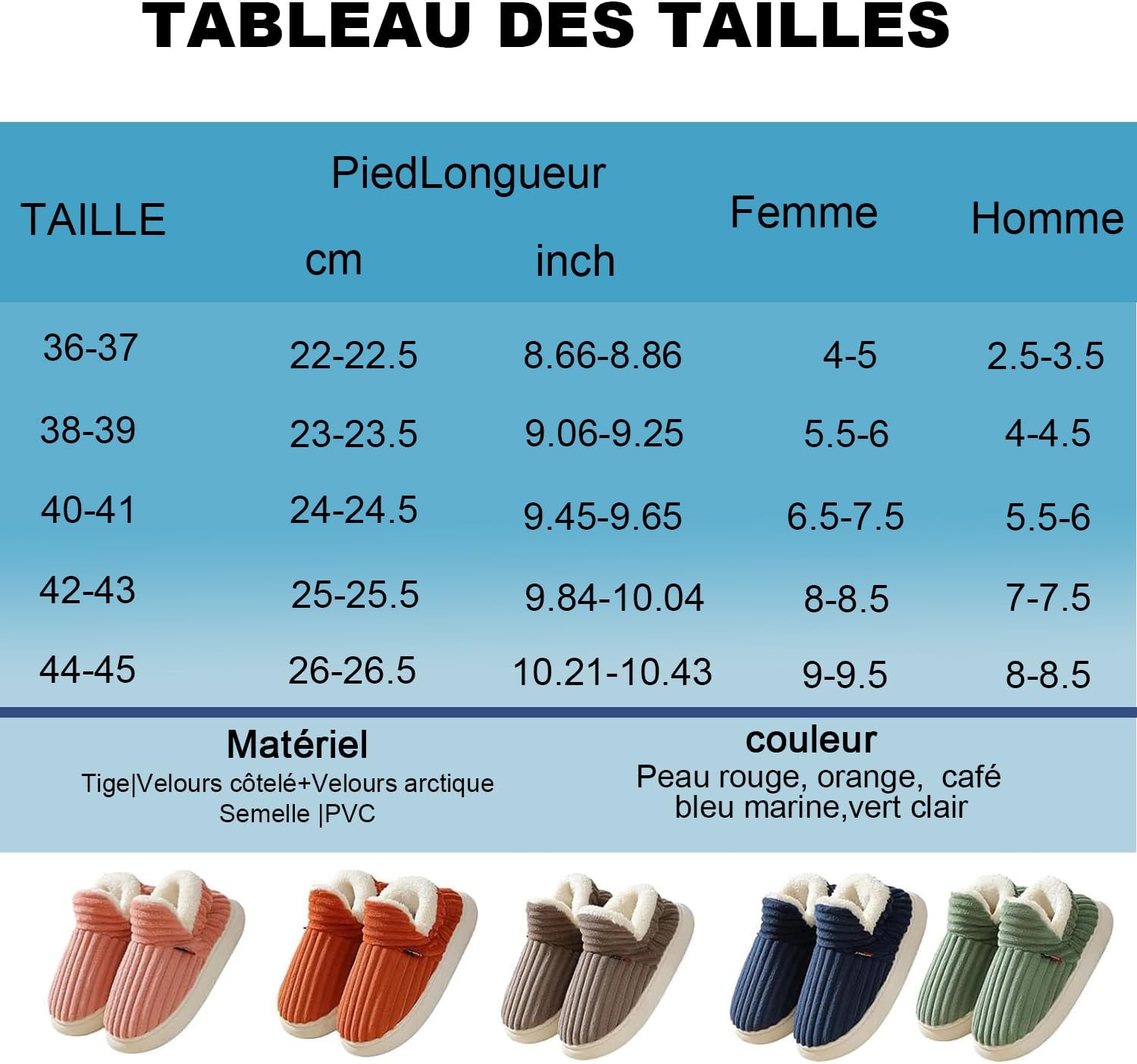Chaussons Femme Hiver Confortables en Peluche – Image 2