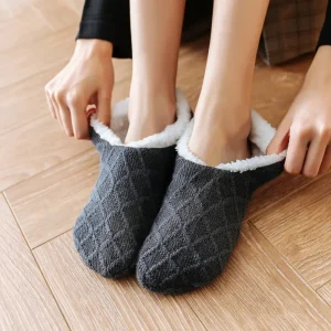 Chaussettes Chaussons Antidérapantes Homme