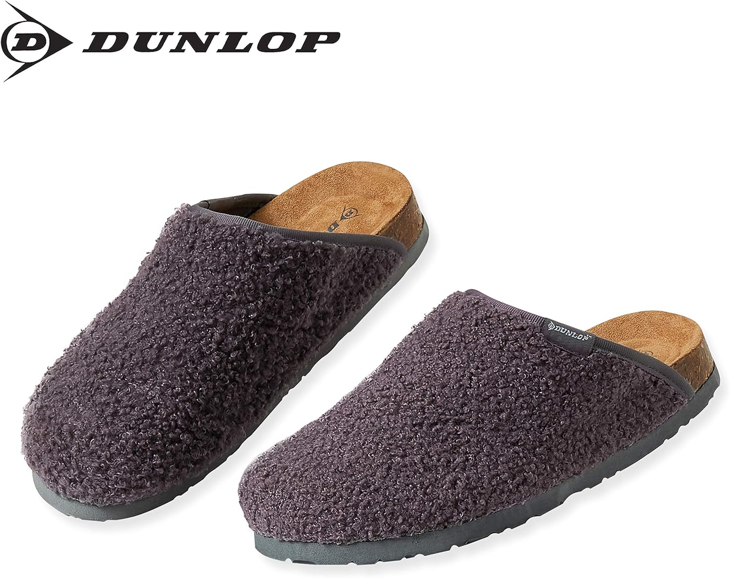 Chaussons Femme Hiver DUNLOP, Pantoufle Mule Femme Chaude – Image 5