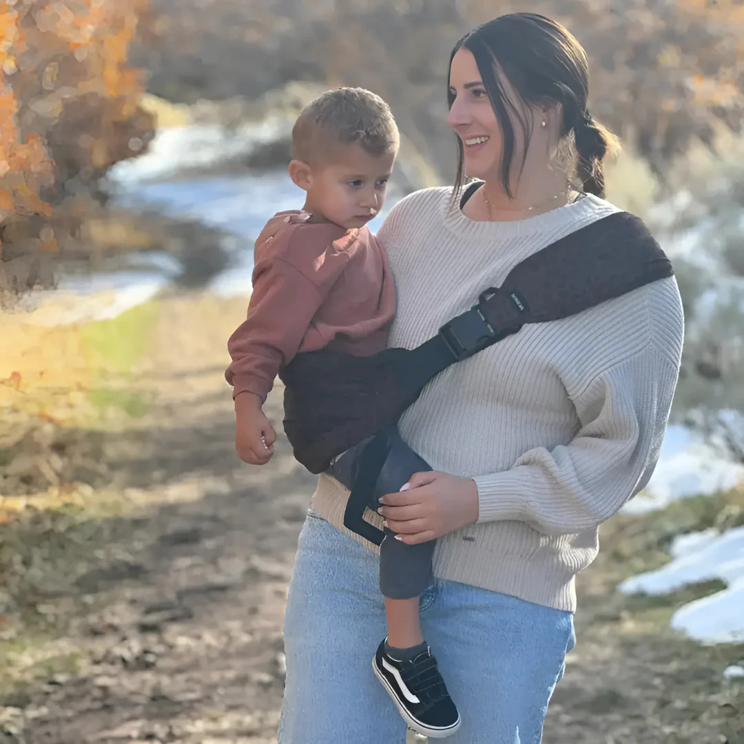 Porte-bébé ergonomique avec soutien lombaire – Image 2