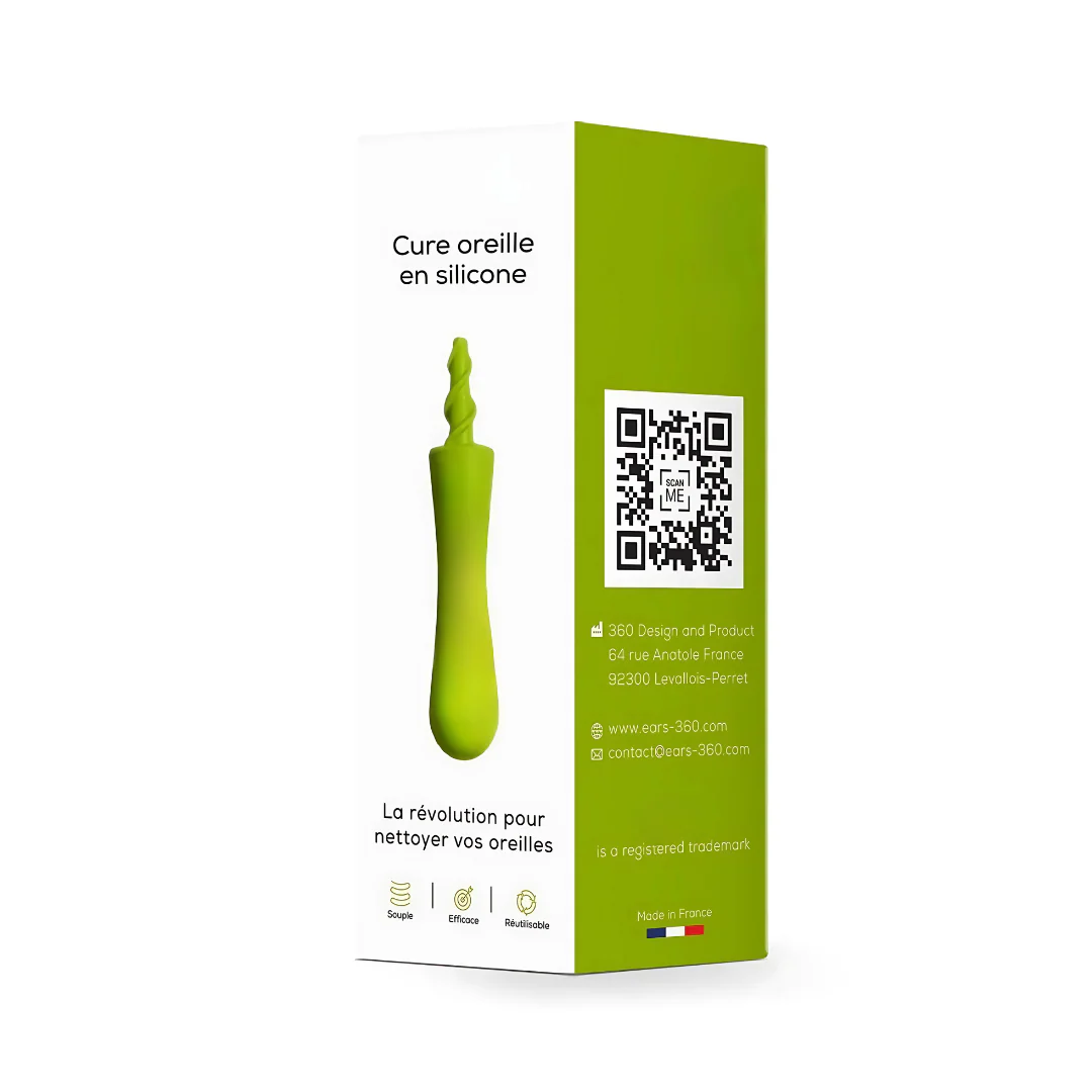Cure-oreilles réutilisable en silicone – Nettoyage doux et sécurisé – Image 3