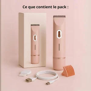 Rasoir électrique 2-en-1 femme