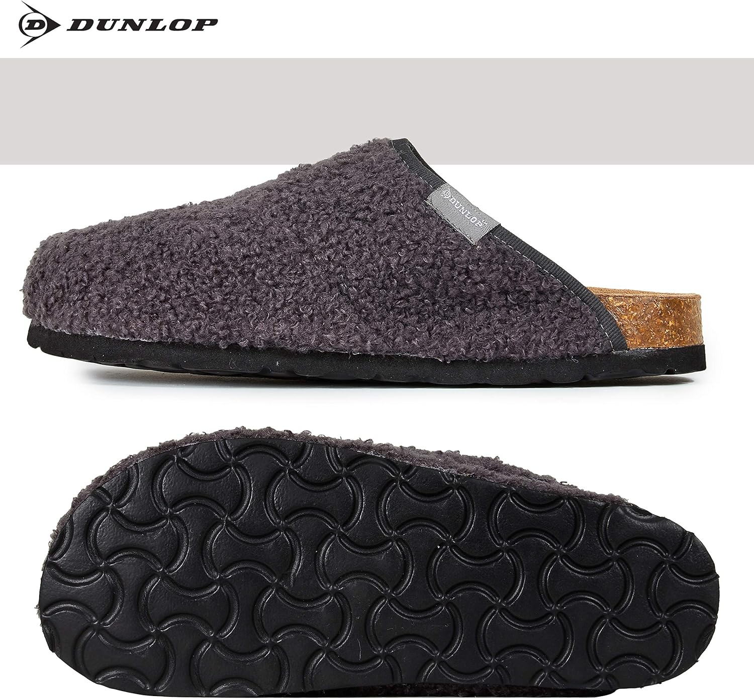 Chaussons Femme Hiver DUNLOP, Pantoufle Mule Femme Chaude – Image 6
