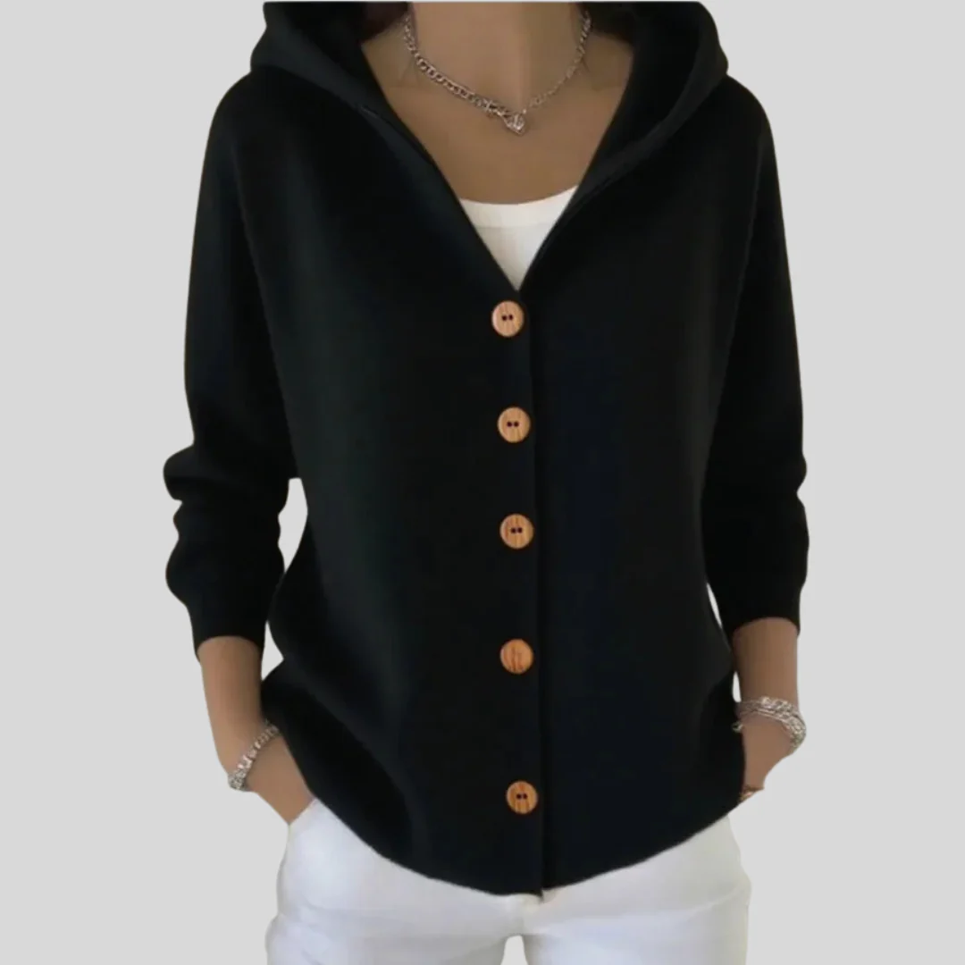 Cardigan à capuche doux – Image 9
