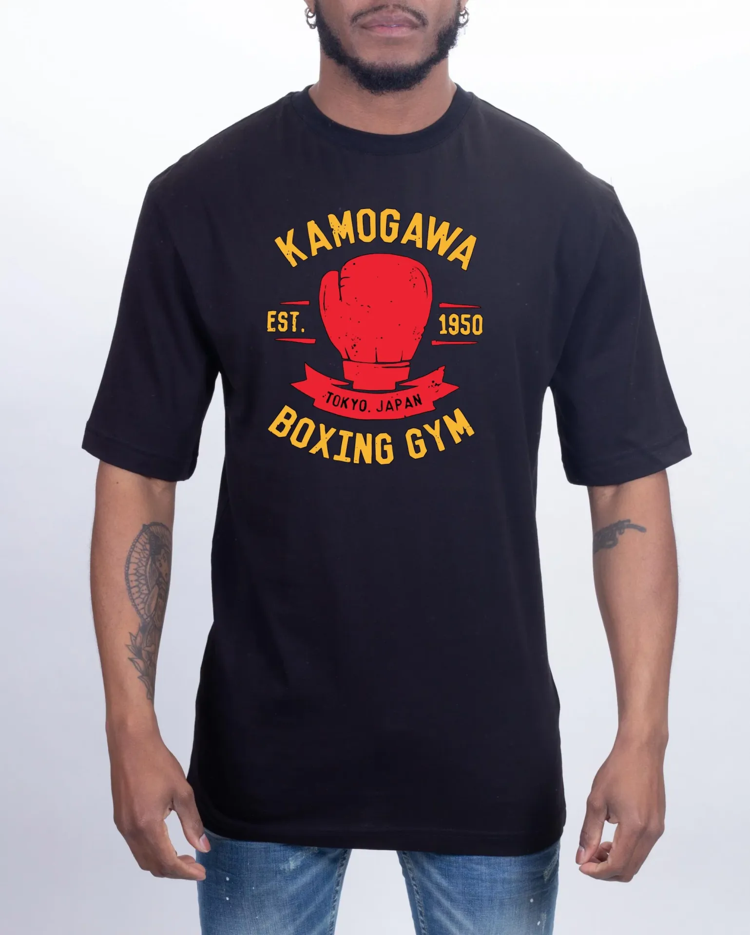 T-shirt Hajime no ippo kamogama boxing gym