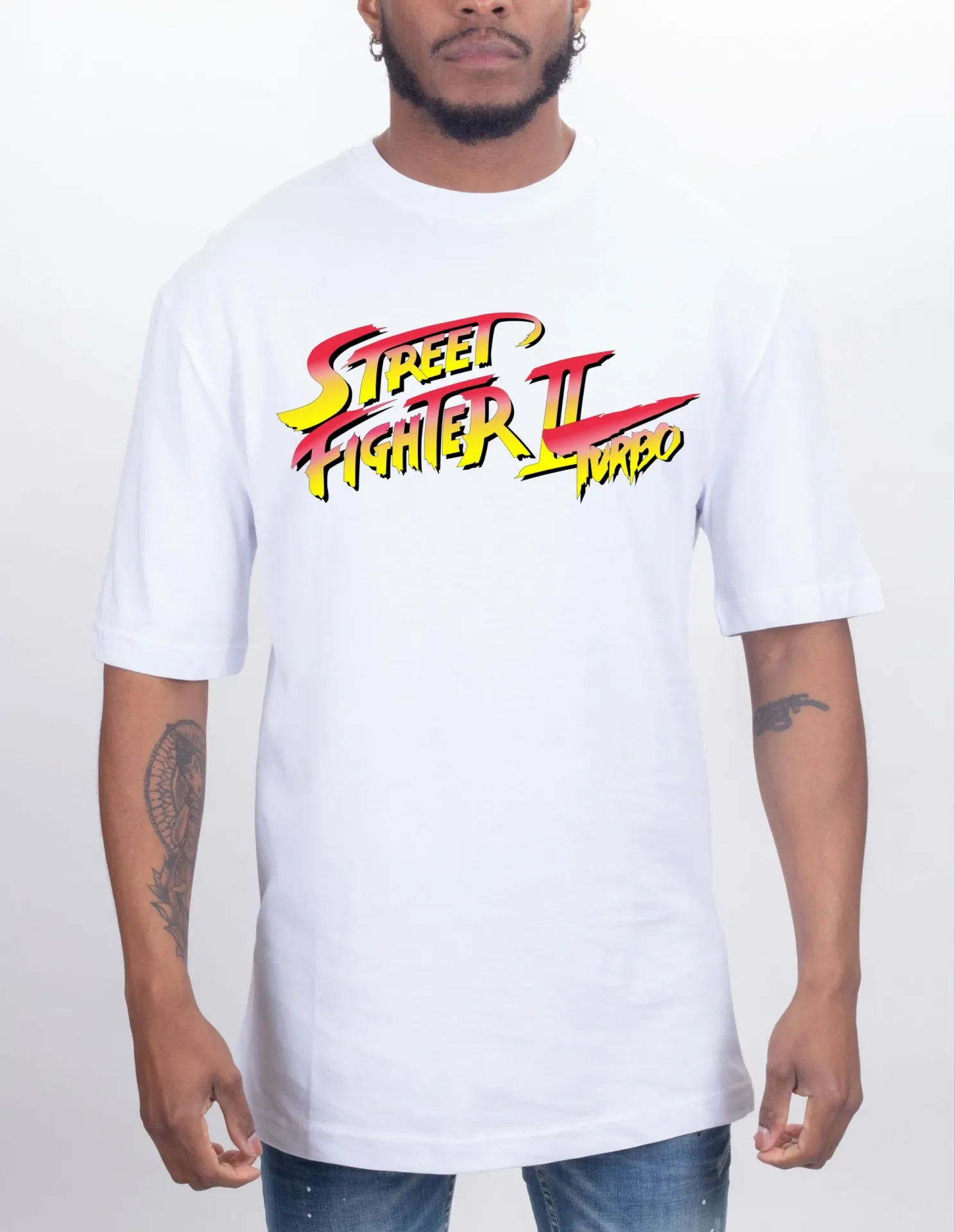 T-shirt dbz akira simpson street fighter – Image 5