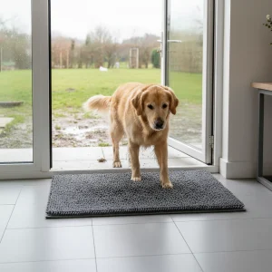 Tapis absorbant intérieur pour chien