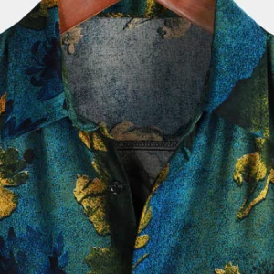Chemise à Motifs Exotiques – Légèreté & Style d’Été