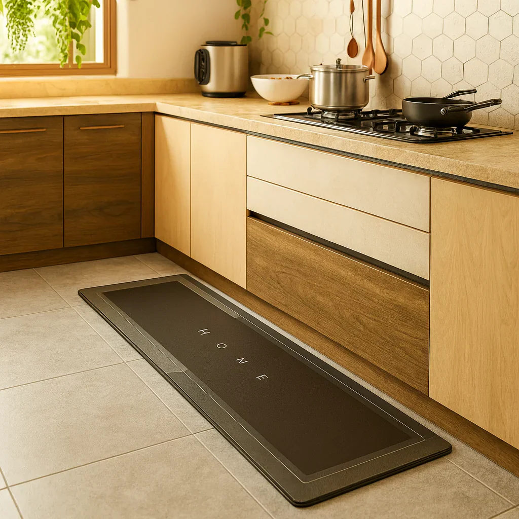Tapis de cuisine antidérapant lavable