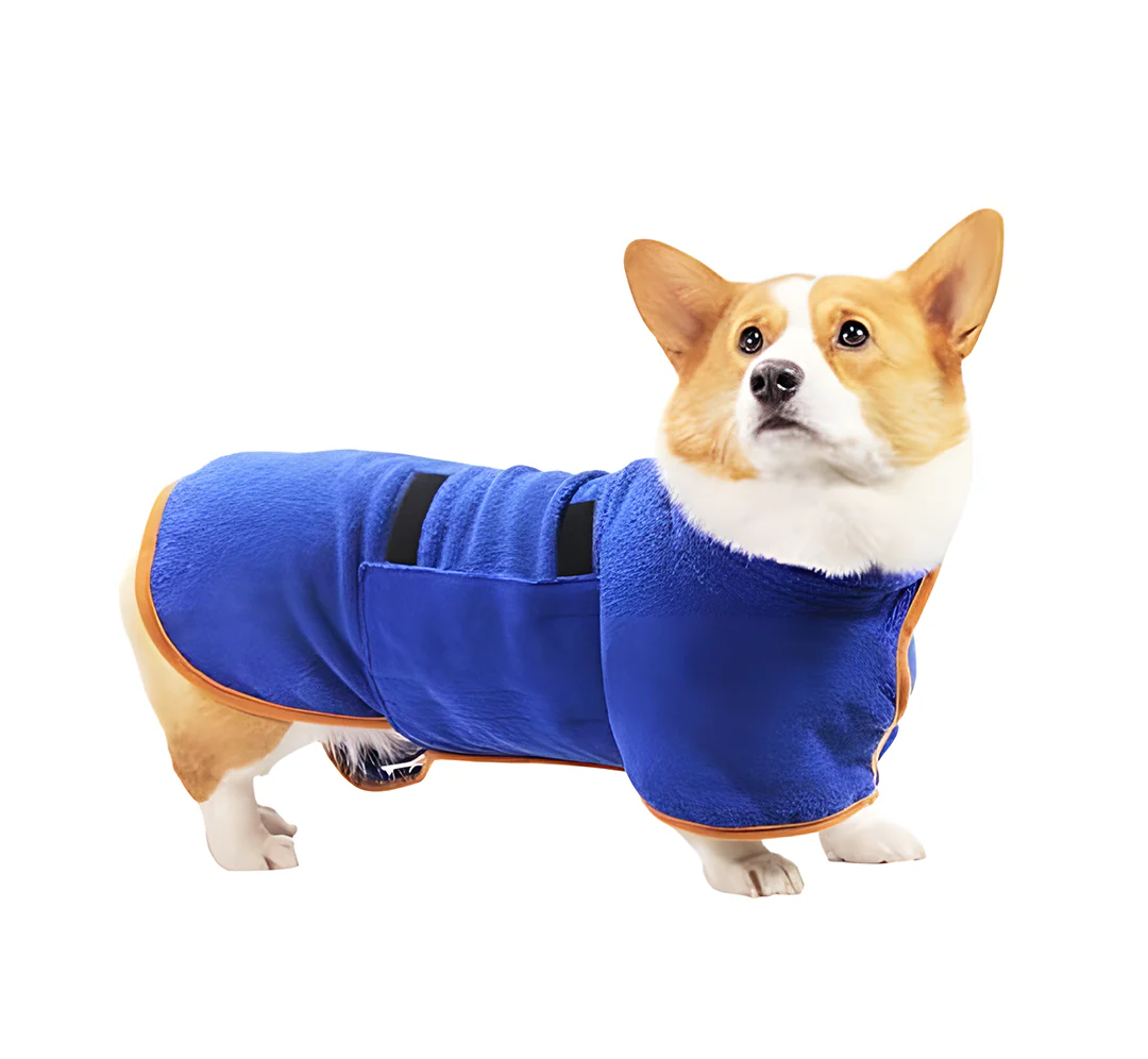 Peignoir absorbant pour chien – Image 9