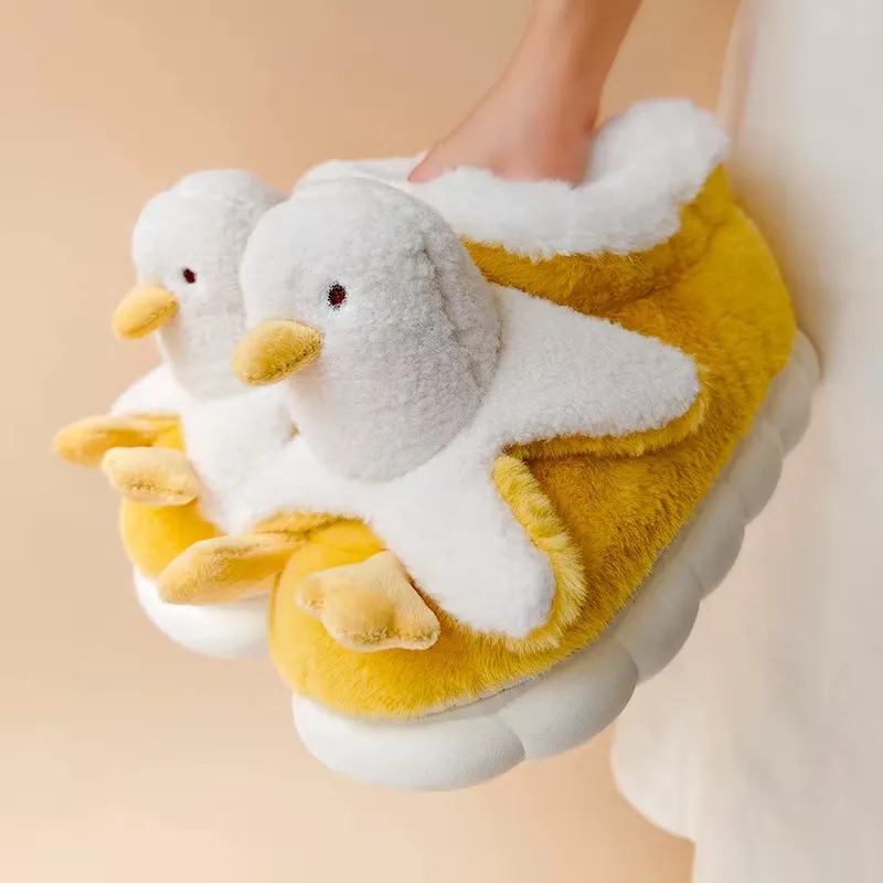 Chausson Animaux Canard Moumoute