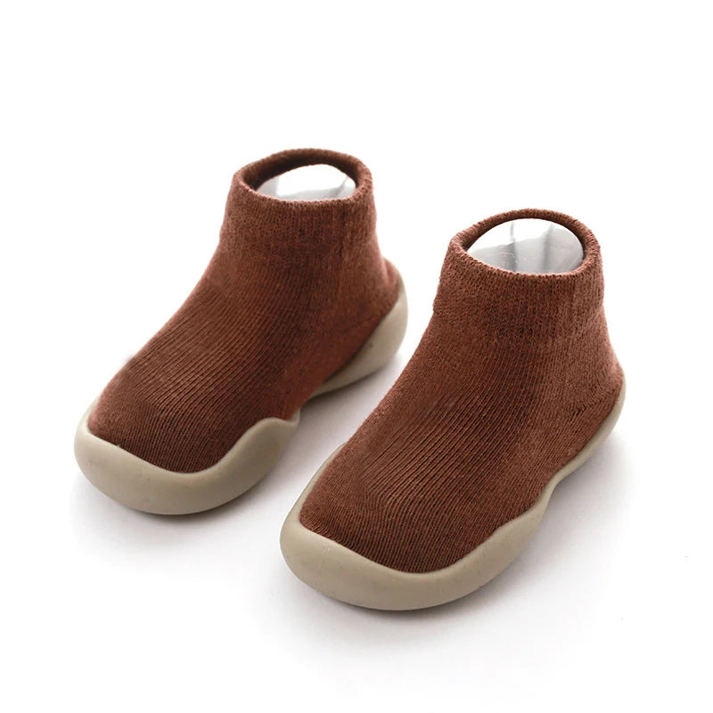 Chausson-Chaussette Bébé Semelle Antidérapant