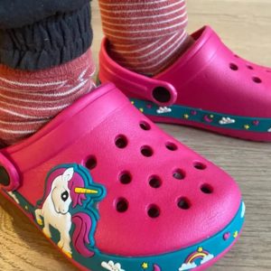 Chaussons Enfant – Licorne Dino Style Croc