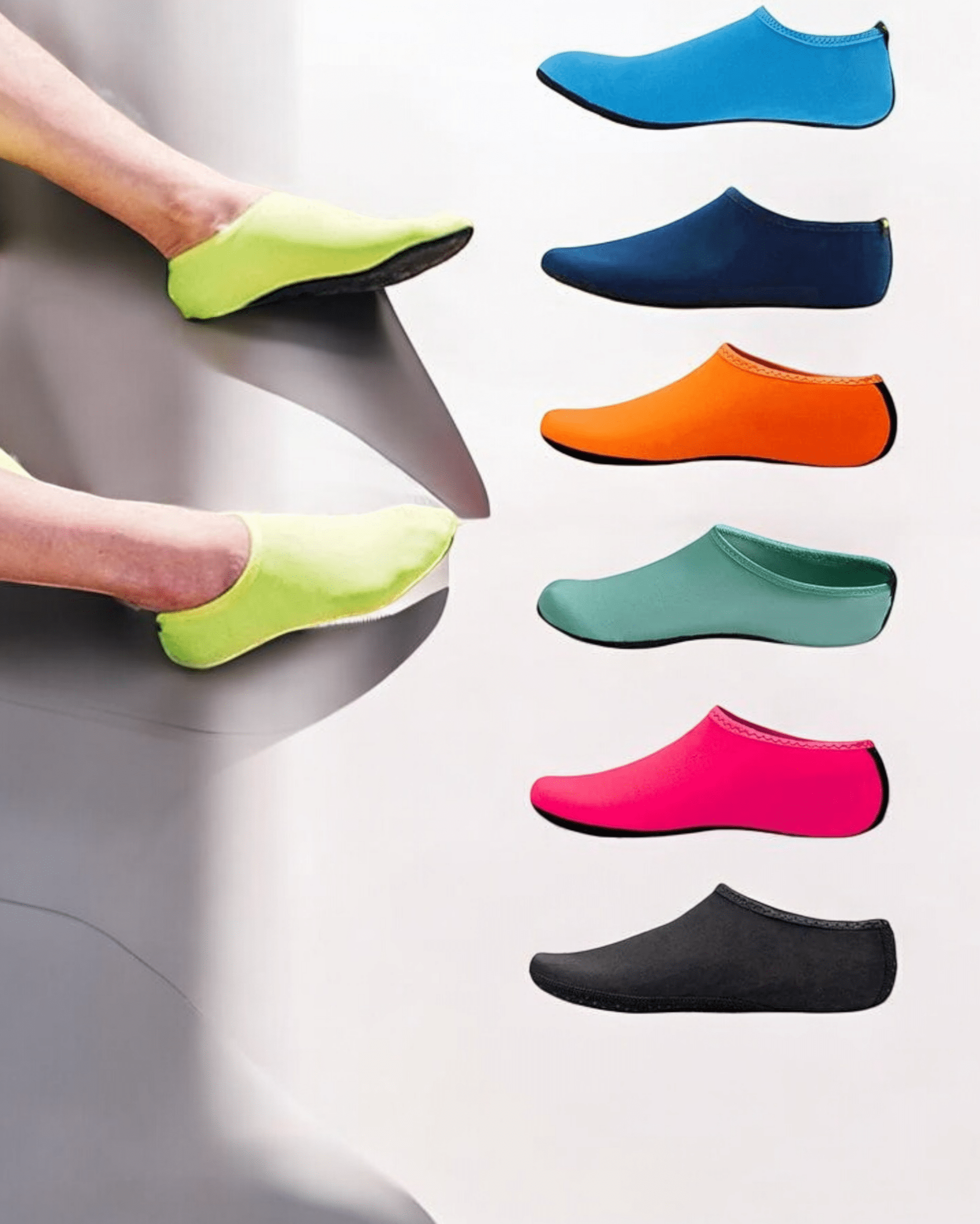 Chausson d’eau léger séchage rapide