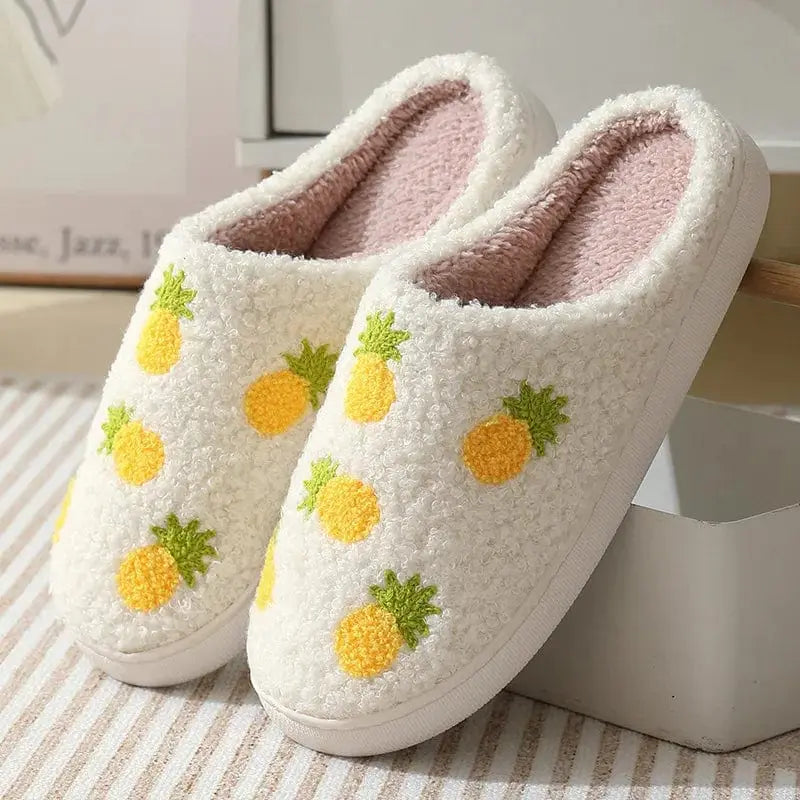 Chaussons femme mules | Ananas
