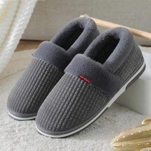 Chaussons chauds fourrure | Charentaises