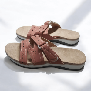 Chaussons été Femme – tallons compensés