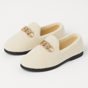 Chaussons Femme Ballerine Chaude