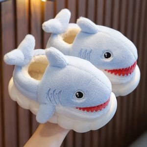 Chaussons animaux enfant | Requin blanc