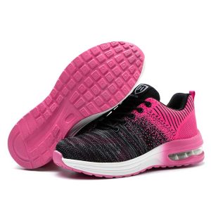 Basket de Sécurité GRAVITY PINK - Chaussure de Travail Femme S3 SRC [Rose & Coussin d'Air]