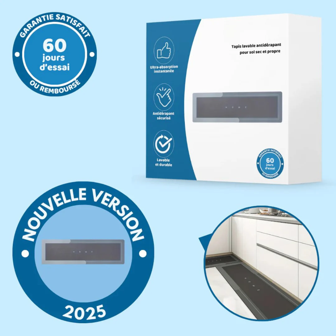 Tapis de cuisine antidérapant lavable – Image 2