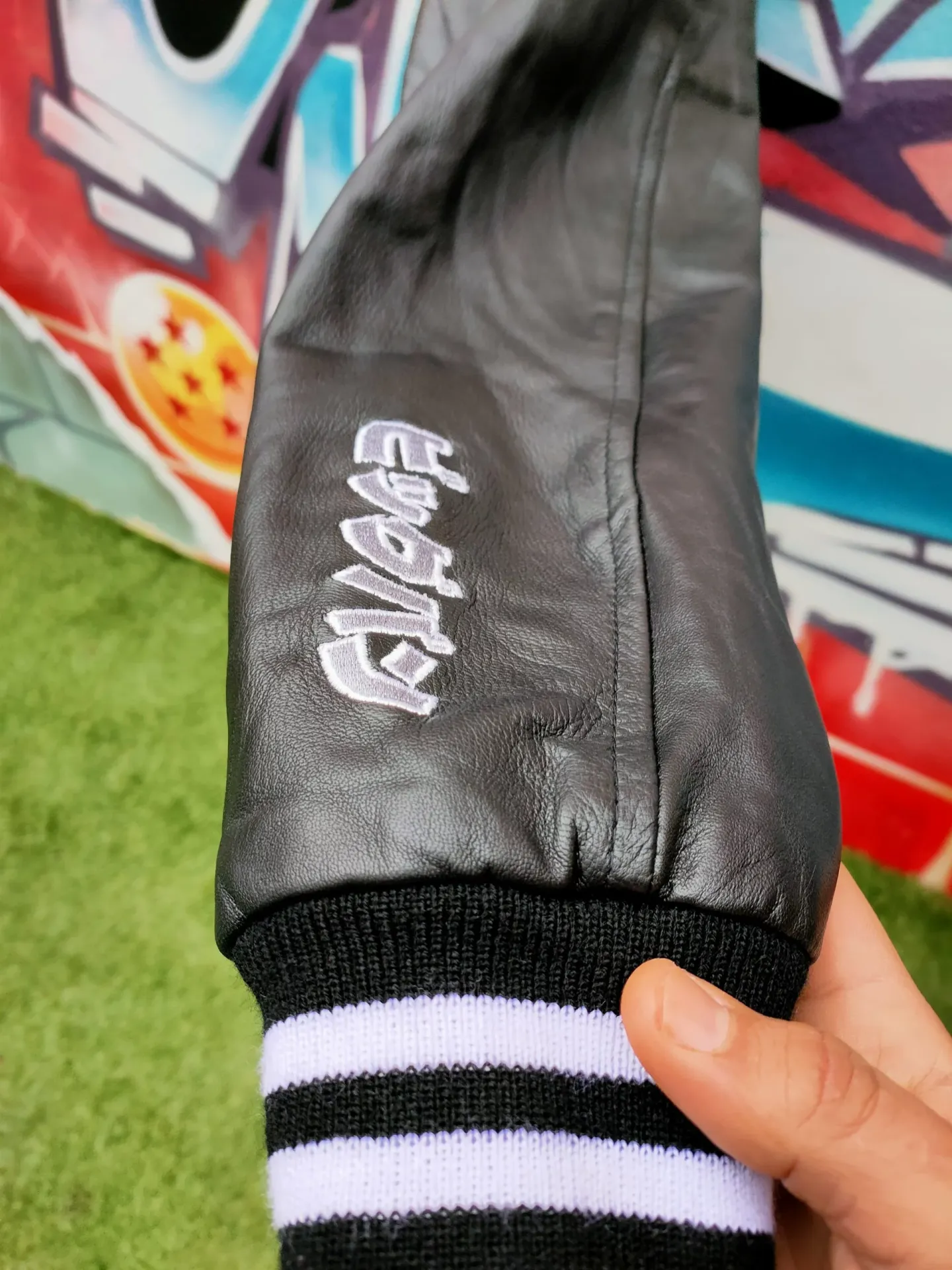 Veste teddy en cuir Boyz N The Mood – Image 5