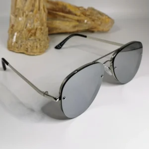 Lunettes de soleil aviateur effet miroir Collection Futur21