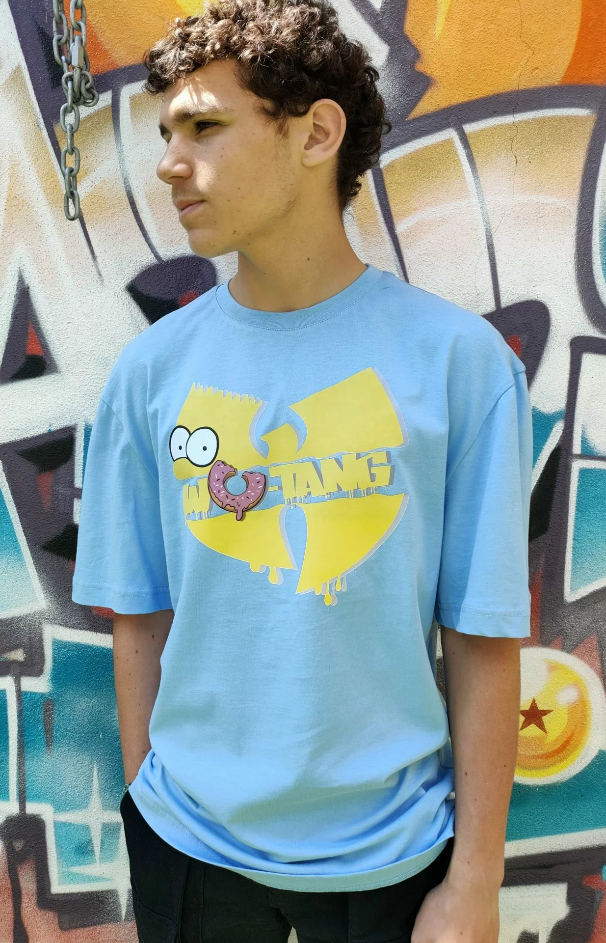 T shirt Wu Tang X Simpson