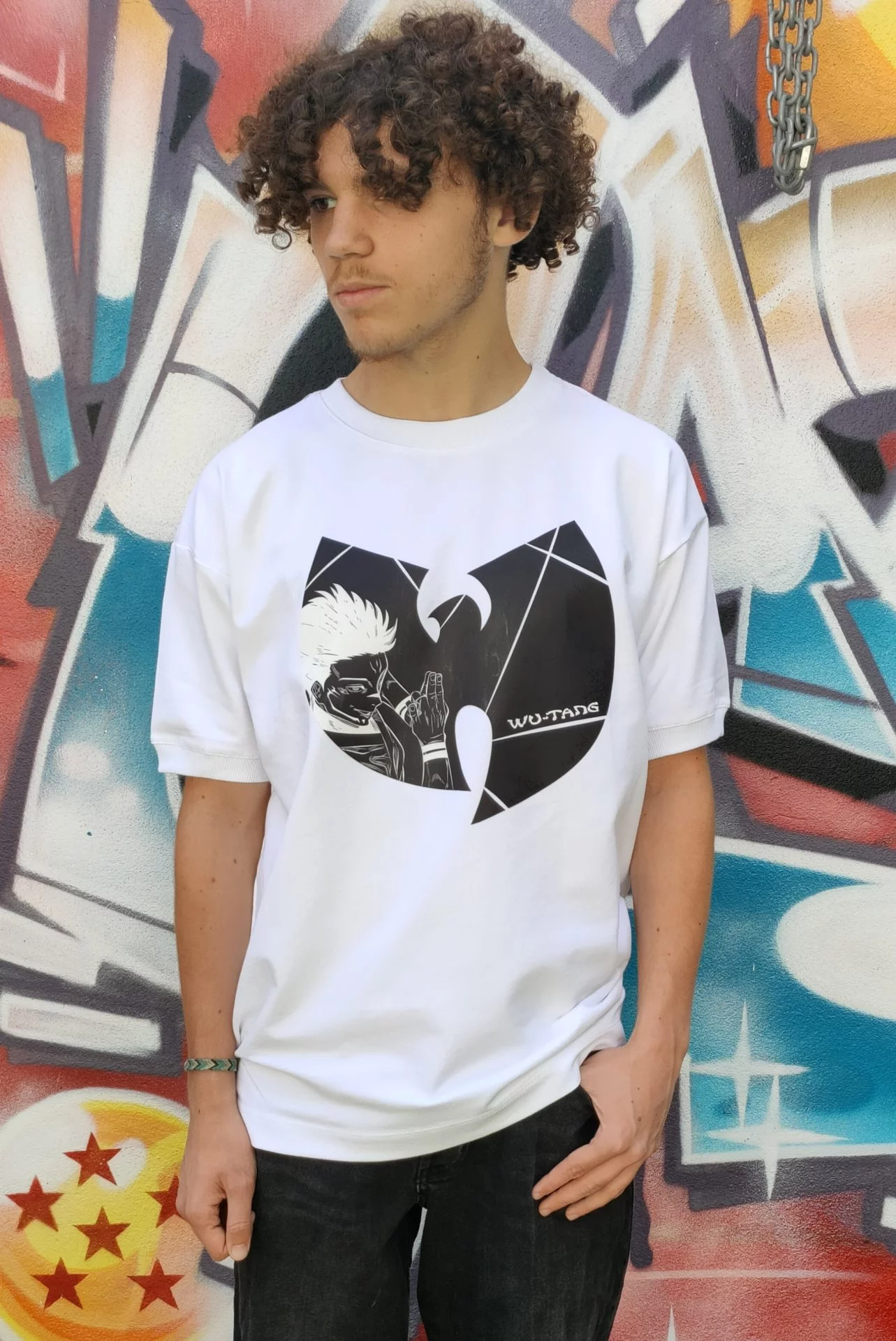 T shirt Jujutsu Kaisen X Wu Tang