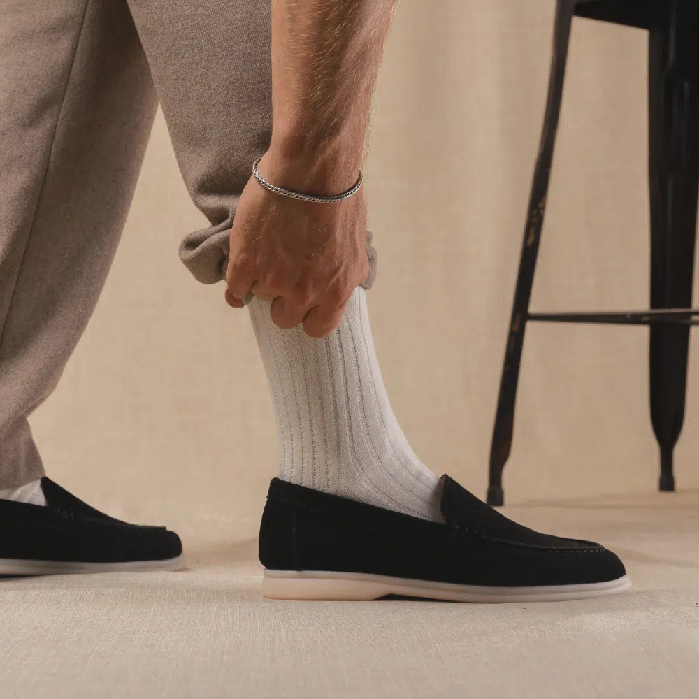 Yacht – Mocassins premium en daim véritable pour homme – Image 4