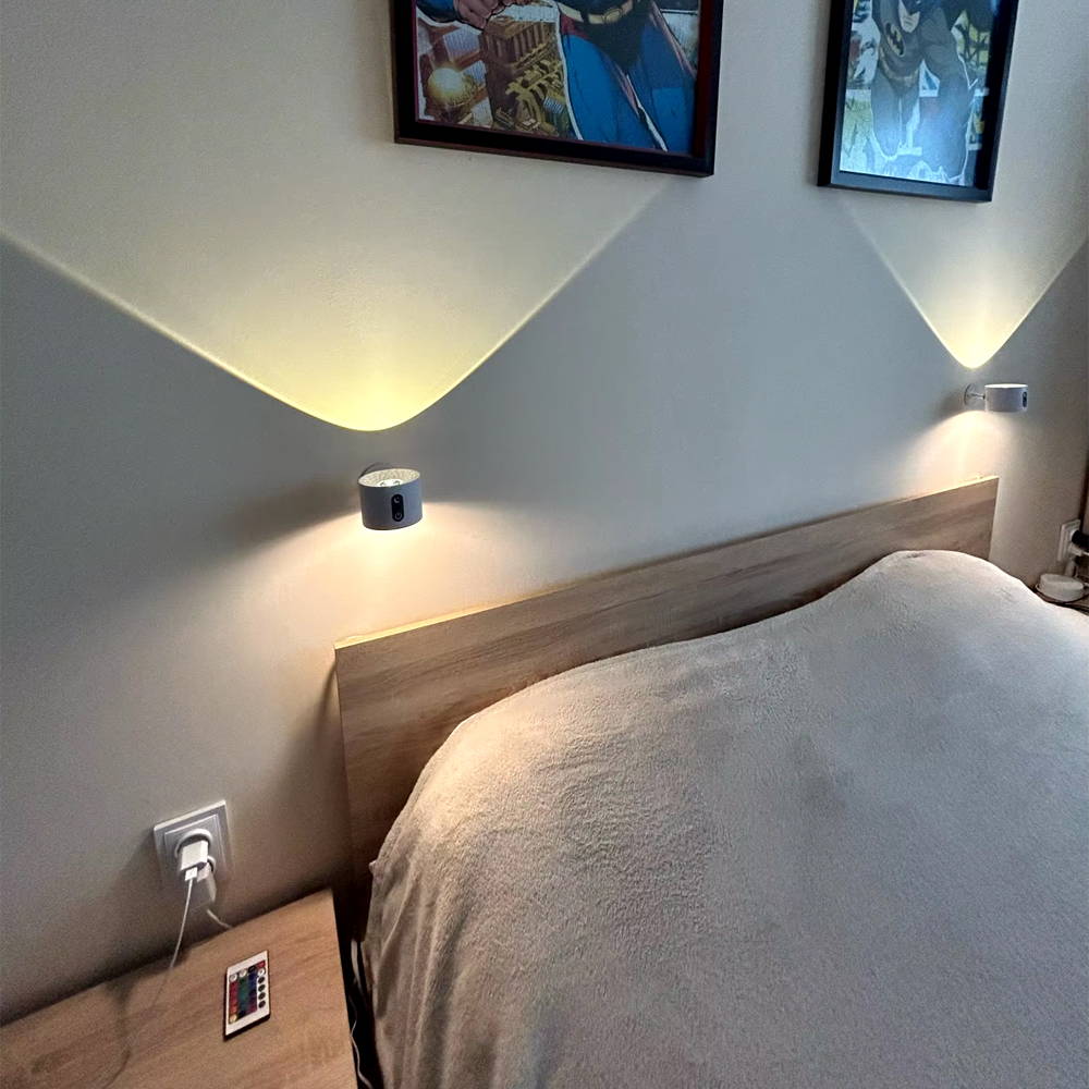 Applique murale LED sans fil moderne