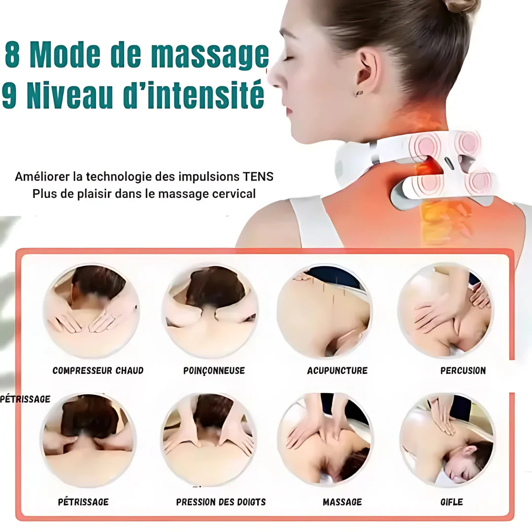 Appareil de massage intelligent pour la nuque – Image 3