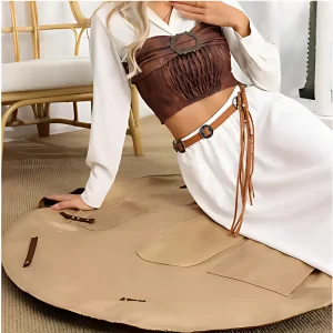 Sac de courses pliable avec fermeture éclair