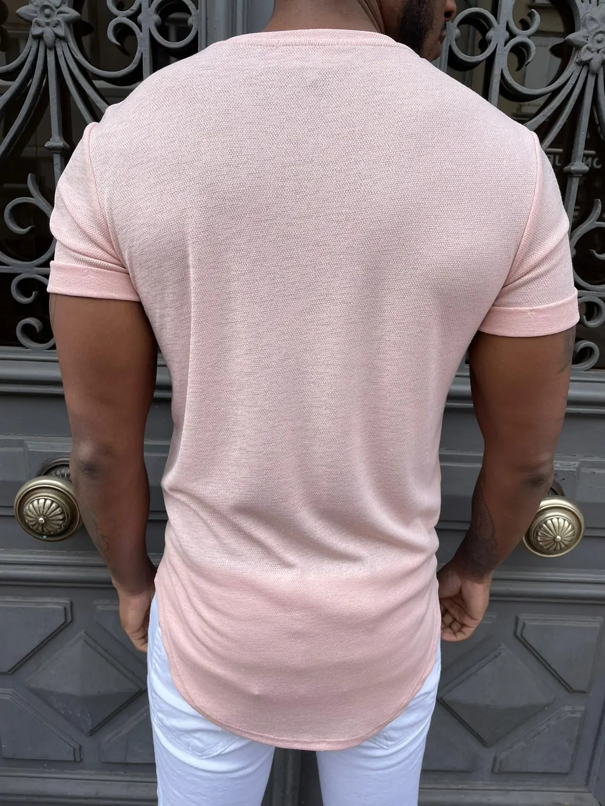 T-shirt homme long – Image 2