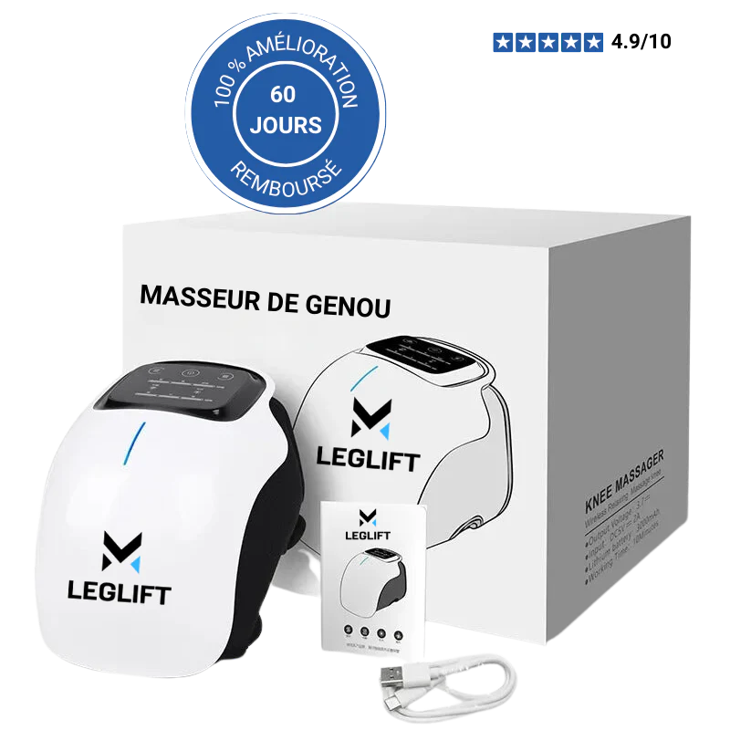 Appareil de massage pour genoux – soulagement rapide des douleurs