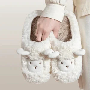 Pantoufle Femme Mouton