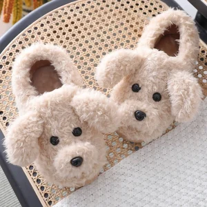 Chaussons Chien Fourrure