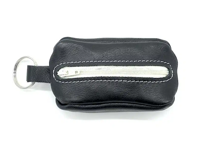 PORTE-MONNAIE GRAIN DE CAFE EN CUIR – ARTISAN – Image 3