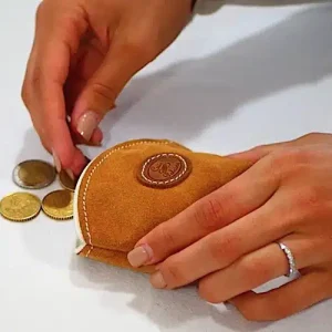 PORTE-MONNAIE FERMETURE ECLAIR EN CUIR – ARTISAN